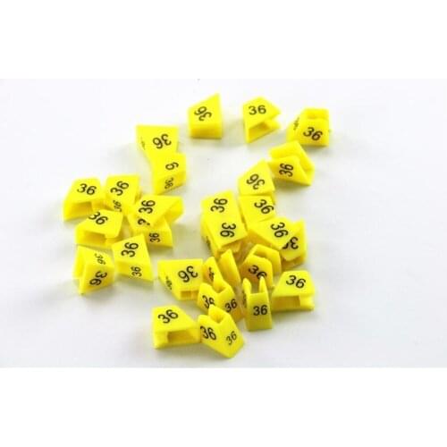 Customized Letter Coat Hanger Size Cube Clip Size Marker Hanger Size Number Garment Tags Markers Size Dividers Coat Hangers