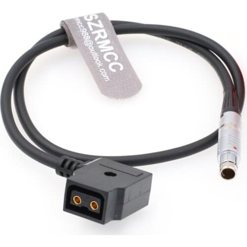 Interface Conversion Cable for ARRI Alexa Red DSMC2 Camera RS Fischer 3 Pin to D-tap Female Ptap PowerTap