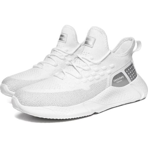 Trainers casuales mesh sapatilhas de Light on men work spring mannen red Fashion comfortable for Men Shoes Breathable Sneakers