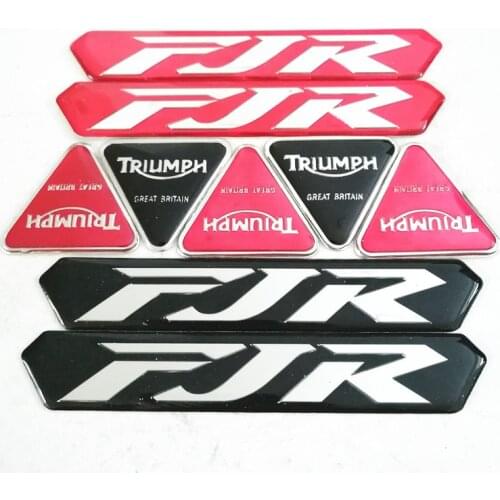 Motorcycle High Quality 3D Stickers For Yamaha FJR Triumph Supreme helmet Sticker Aluminum Epoxy DIY Decorative Protector Decal