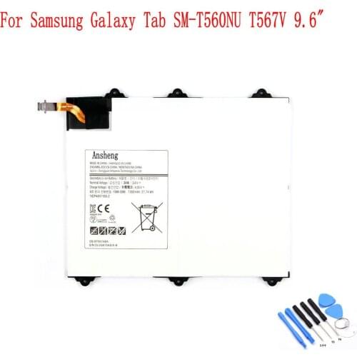 Ansheng Original EB-BT567ABA 7900mAh battery For Samsung Galaxy Tab SM-T560NU T567V 9.6" Tablet Battery