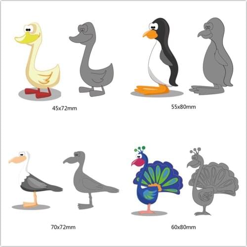 Cute cartooon animal fish Metal Cutting Dies Carbon steel Die Cut Scrapbooking Stencils Paper Card Handicrafts Plate new fashion