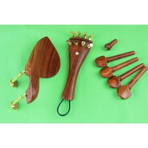 High grade Viola accessories, red sandalwood Viola, shaft, gills, chords, full set of accessories