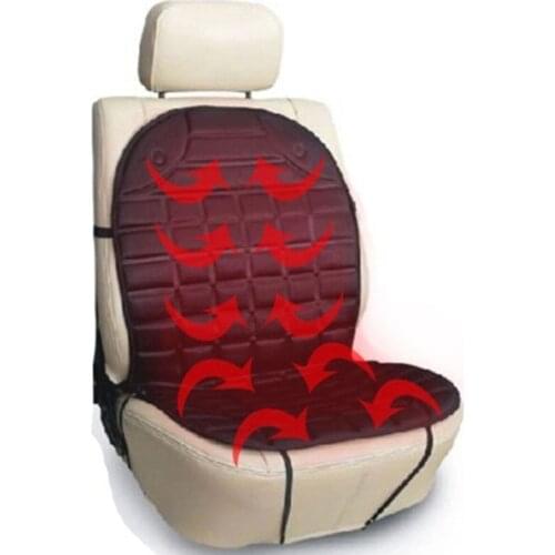 1/2pcs DC 12V Car Seat Heater Heated Cushion Winter Vehicles Seat Warmer Cover With High/Low Temp Switch Fast Delivery