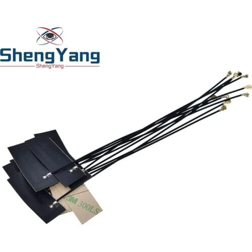 10PCS 5DBI FPC Built IN Circuit Board Antenna LTE 4G 3G GSM CDMA WCDMA TDSCDMA 1.13 Line 12cm Long IPEX Connector