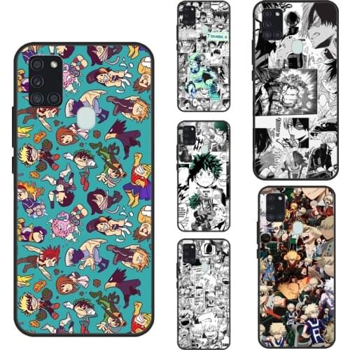 My Hero Academia Deku Manga Collage For Samsung A72 A52 A42 A32 A12 A11 A31 A51 A71 A21S A20e A10 A02 S A40 A70 A50 Phone Case