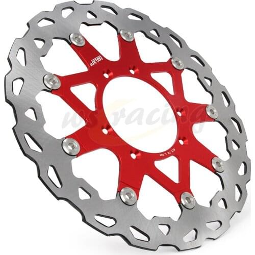 CNC 320MM Motorcycle Front Floating Brake Disc Rotor For HONDA CR125R CR125E CR250R CR250E 95-08 CR500R CR500E 95-01 CRF230