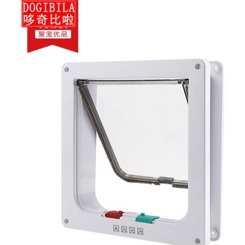 Cat door hole cat door can control the access direction cat pet door dog door cat door pet gate pet fence