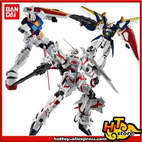 100% Original BANDAI SPIRITS Tamashii Nations GUNDAM UNIVERSE Action Figure - RX-78-2 GUNDAM XXXG-01W WING GUNDAM RX-0