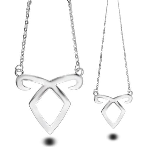 Celebrity With The Movie Accessories City Of The Skull The Angels Power Mortal Instrument Clavicle Pendant Necklace