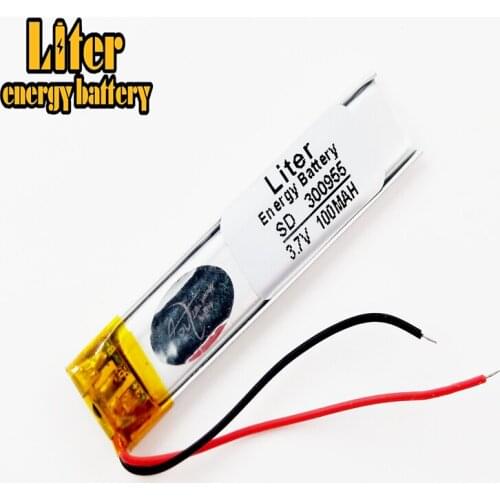Best battery brand 300955A built-in rechargeable lithium polymer product 3.7V 100MA lithium battery protection board with gum ty