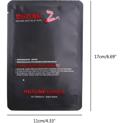 YYDS Handmade Mouse Anti-Slip Tape Elastics Refined Side Grips for XTRFY M42 Mouse Skin Sweat Resistant Pads Tape