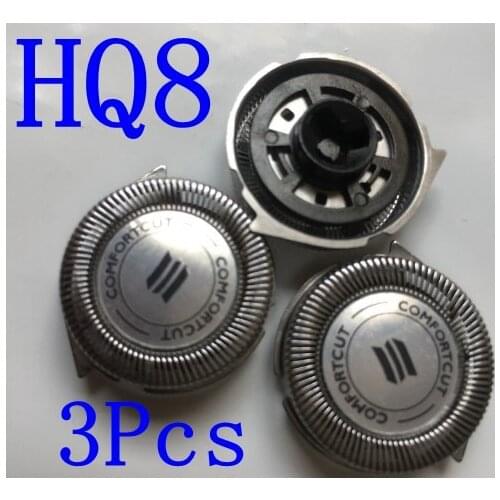 3Pcs HQ8 razor blade replace Head for PHILIPS Shaver HQ8850 HQ8870 HQ8880 HQ8882 HQ8890 HQ8894 HQ7300 HQ7360 HQ7380 HQ7390 HQ774