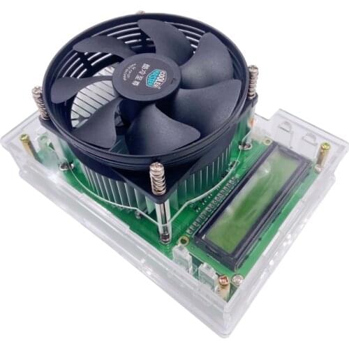 150W Constant Current Electronic Load Board 60V 10A Battery Discharge Capacity Tester Ammeter Voltage Meter for DIY