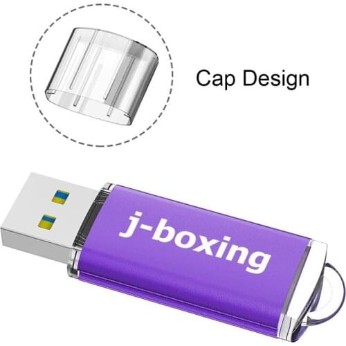 Purple 128GB USB 3.0 Flash Drive Rectangle USB Stick, Speed up to 90MB/s,for PC/Laptop/External Storage Data Photo Stick 64g 32g