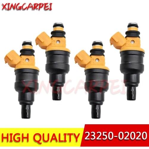 High Quality 6pcs 23250-02020 0280150438 Fuel Injector For Toyota Carina 92-97 AT190 Avensis 97-00 AT220 4AFE Auto Part
