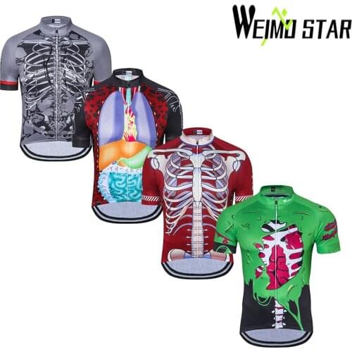 Weimostar Cycling Jerseys Men Cycling Clothing Summer Short Sleeve mtb Bike Jersey Ropa Ciclismo Bicycle Clothing Top Lungs