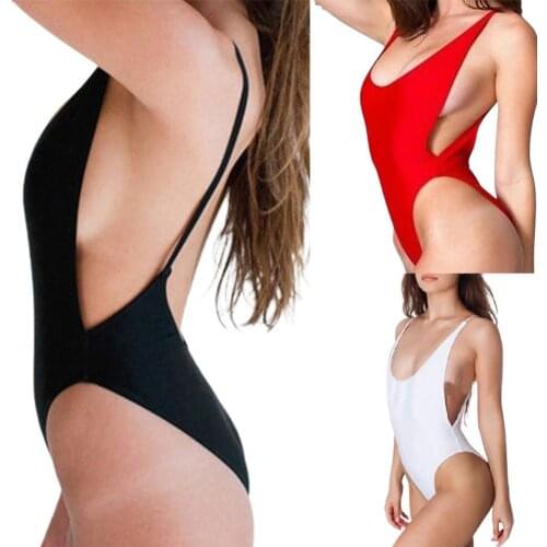 Womens Swimsuit One Piece Push Up Padded Bikini Swimwear Bathing Suit Monokini Adjustable Bodysuit Bathing Suit Swim Wear Dress