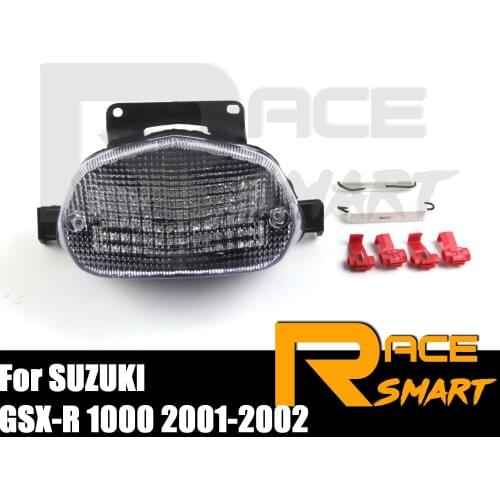 1 Set Motorcycle LED Turn Signals Brake Tail Light Taillight For SUZUKI GSX-R1000 2001 2002 GSXR1000 GSX-R 1000 GSXR 600 750 New