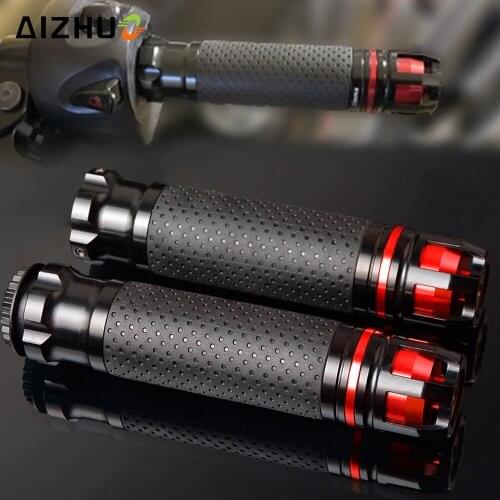 CNC Motorcycle Accessories Handle Grips Handlebar Hand Bar Grip FOR HONDA HORNET 250 CB 600F CBF600 CBR600F CB919 VTX1300