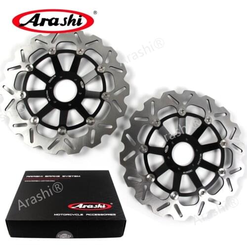 Arashi 1 Pair For HONDA CBR1100 XX CNC Front Brake Discs Disks Brake Rotors CBR1100XX CBR 1100 XX 1100XX 1997 1998 Motorcycle