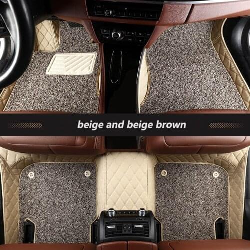 Kalaisike Custom car floor mats for Subaru All Models Outback forester XV Legacy Tribeca Impreza BRZ auto styling accessories