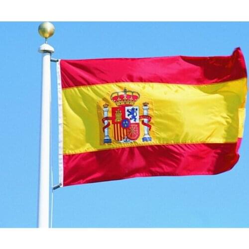90cmx150cm Spain National Flag Home Decor Spanish The Kingdom of Spain Hanging Flying Banner 3x5 FT