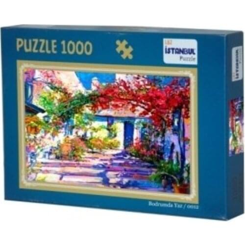 SRO Toys Summer in Touristic Place Bodrum Turkey 1000 Piece Jigsaw Puzzle 48 x 68 cm Family Game Premium Quality Materials