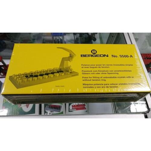 Watch maintenance tool original Bergeon 5500-a large bottom cover press