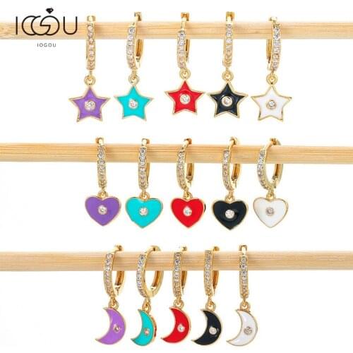 IOGOU Women's Gold Earrings