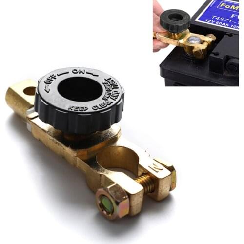 Car Van Boat Battery Terminal Disconnect Switch Cut Off Power Link Automotive