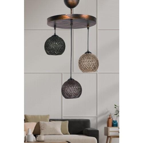 Saint Belisama Crayon 3 Pcs Chandelier Colorful