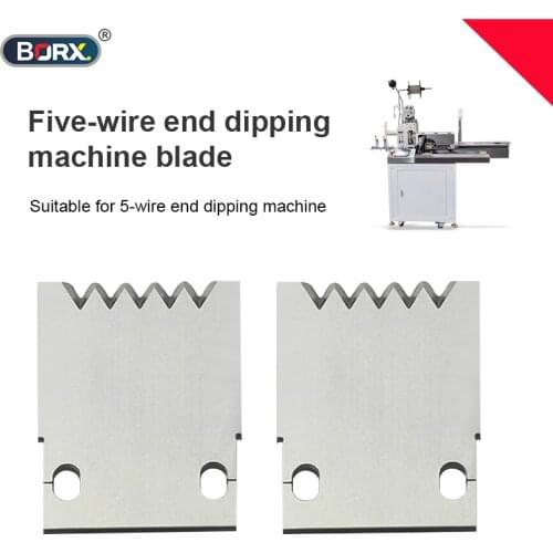 Peeling cutter blades/die for automatic tin-dipping machine five line / eight lines cutting customized
