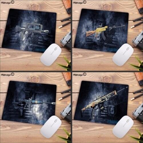 Mairuige Promotions Gun Non-Skid Rubber Large Size Gaming Mouse Pad Mouse Mat Desktop PC Computer Laptop Mousepad For CSGO LOL