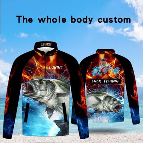 Customize Men Outdoor Fishing Shirt Loose Fishing Clothing Breathable Anti-mosquito Clothes for Hiking Camping