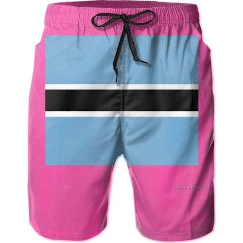 Male Shorts Beach R333 Breathable Quick Dry JokeLoose Botswana Pink