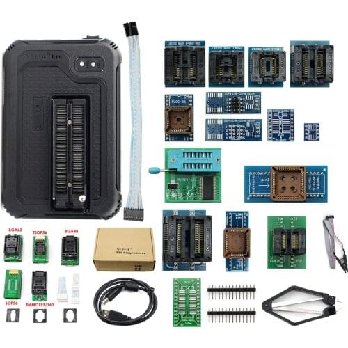 2021 New XGecu T56 Universal Programmer Powerful Support Nor Flash / NAND Flash / EMMC+17/22 Adapters High Quality