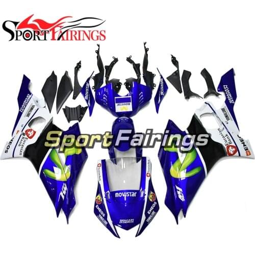 Complete Fairings For Yamaha YZF 600 R6 Year 2017 2018 ABS Plastis Motorcycle Fairing Kit YZF-R6 Body Covers Blue Panels Kit