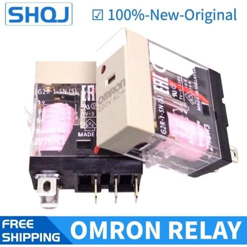 OMRON RELAY G2R-1-SN(S) 220VAC 110VAC 24VAC P2RF-05-E Brand new and original relay