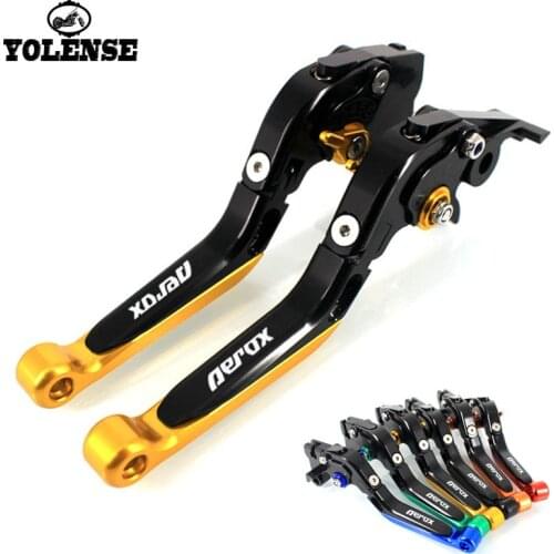Scooter For YAMAHA Aerox155 Aerox 155 2017 2018 Motorcycle Accessories Folding Extendable Brake Clutch Levers