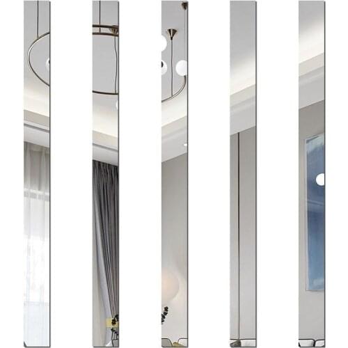 Self-adhesive Silver Background Wall Decorative Lines Frame Decorative Edge Strip for Living Room Ceiling Wall Stickers Home