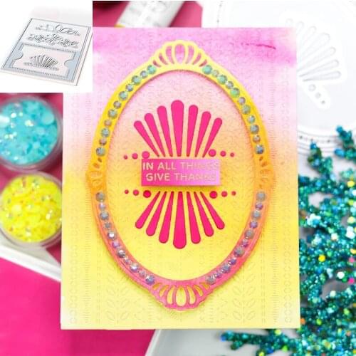 Foldable Crown Foliage Gift Card Holder Metal Cutting Dies Set DIY Scrapbooking Paper Cards Craft Album Making Template 2021