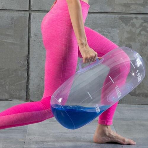 Water Power Bag Home Fitness Aqua Bags 5KG/10KG/15KG Scale Weightlifting Body Building Gym Sports Heavy Duty