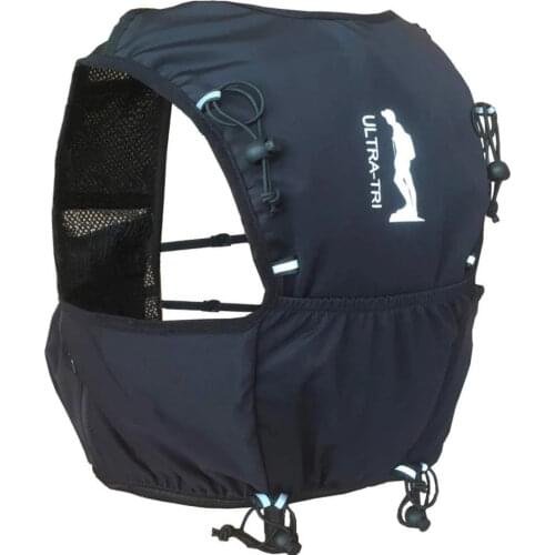 ULTRA-TRI Hydration Trail Running Backpack Lightweight Cross-Country Race Training Vest Pack with Trekking Pole System