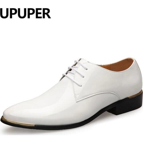 Мужские лакированные туфли UPUPER China At AliExpress