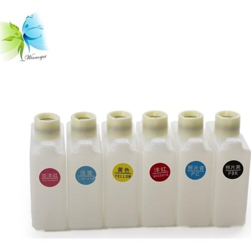 WINNERJET 6 Colors BCI-1411 BCI-1421 330ML Empty Refillable Ink Cartridge for Canon IPF-W7200 IPF-W8200 IPF-W8400 Printer