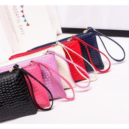 Women Wallets Fashion Lady Wristlet Handbags Long Money Bag Zipper Coin Purse Cards ID Holder Clutch Woman Wallet PU Leather