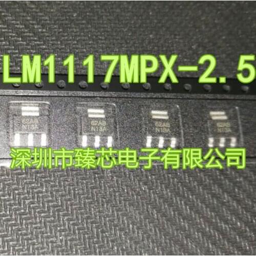 100% New&original In Stock LM1117MPX-2.5 Marking:N13A 2.5V SOT-223 IC