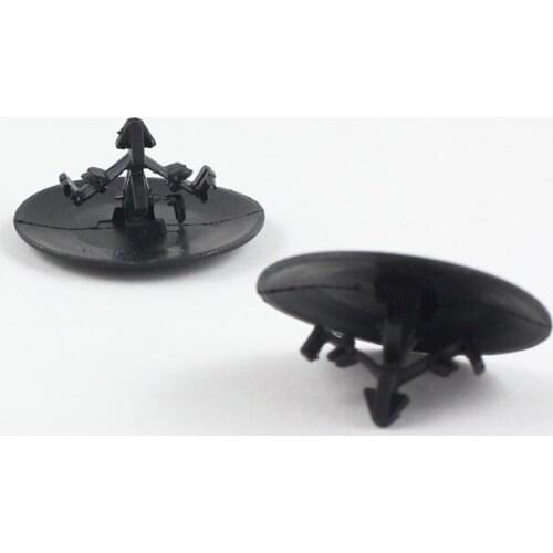 500xPlastic Black Hood Insulation Retainer Clips for Honda Acura 91501-S1K-003