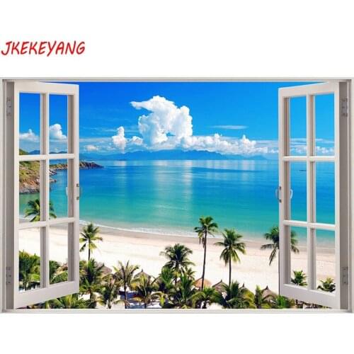 5D DIY square/round Diamond Painting Beautiful sea Cross Stitch Diamond Embroidery Pattern Rhinestone J2341